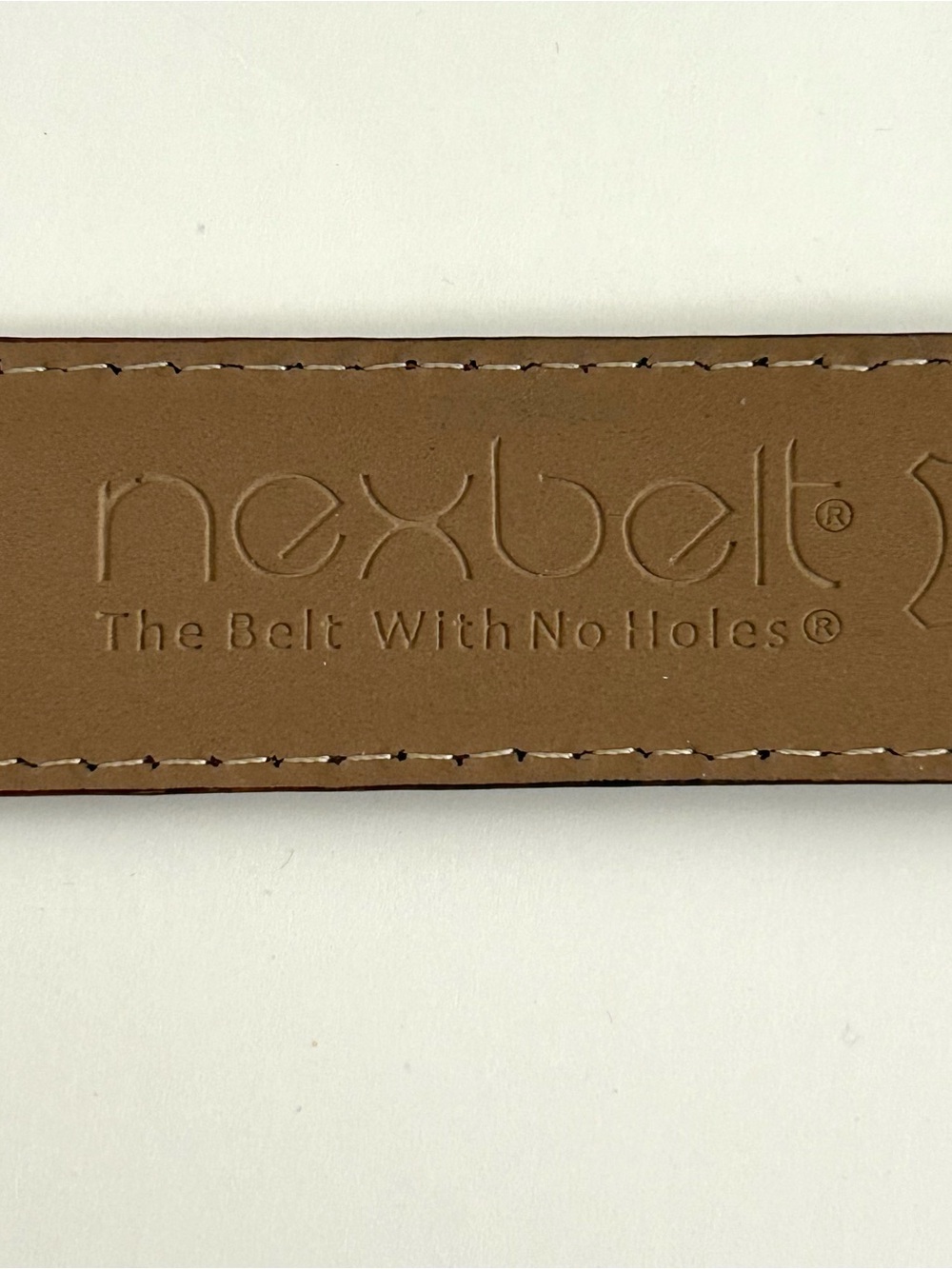 Nexbelt Brown Leather Ratchet Belt - Trim to your size - Mens - Picture 7 of 12